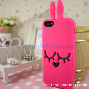 Attractive Design Silicone Case for iPhone5